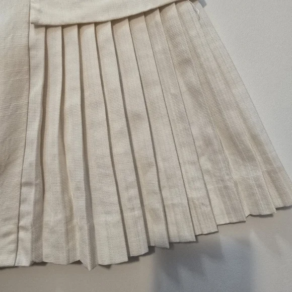 Sandro Carine Sleeveless Mini Casual Dress V-neck Sleeveless Front button - Picture 5 of 13